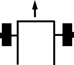 Wheels against axle heads