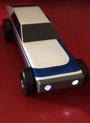 Pinewood Derby Headlight Kit