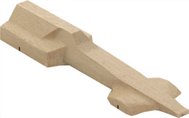 Starfighter pinewood derby car