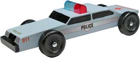 Completed Street Car pinewood derby car