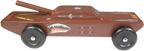 Tank side view