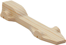 Terminator pre-cut pinewood derby car