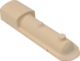 Train pinewood derby car